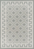 Momeni Erin Gates Thompson THO-4 Hand Woven Contemporary Geometric Indoor Area Rug Grey 9' x 12' THOMPTHO-4GRY90C0