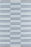 Erin Gates Thompson THO-5 Hand Woven Contemporary Geometric, Striped Indoor Area Rug