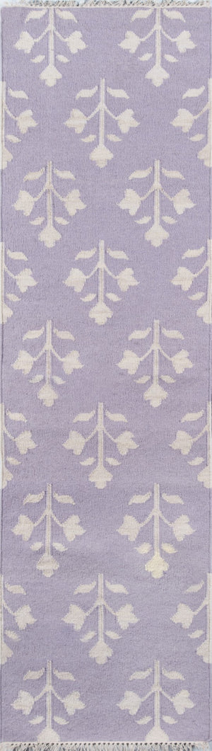 Momeni Erin Gates Thompson THO-6 Hand Woven Casual Floral Indoor Area Rug Lilac 7'6" x 9'6" THOMPTHO-6LIL7696