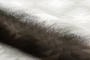 Momeni Erin Gates Thompson THO10 Hand Woven Contemporary Geometric Indoor Area Rug Grey 7'6" x 9'6" THOMPTHO10GRY7696