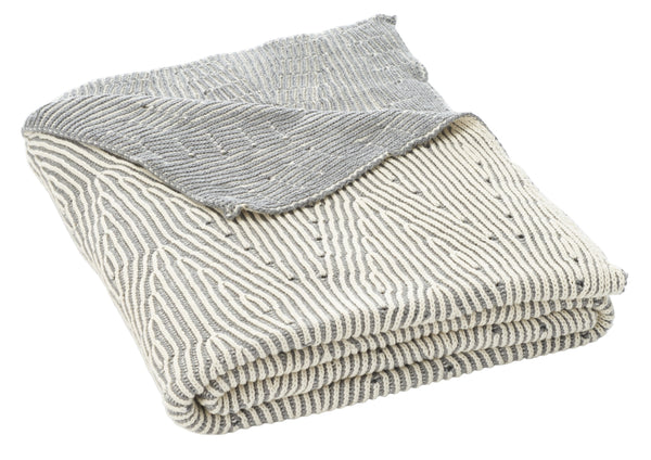 Safavieh Kappa Throw in Grey, White THR223A-5060