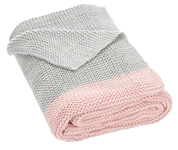 Safavieh Elowen Throw in Grey, Pink THR224A-5060