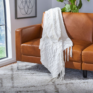 Delena Throw Ivory 100% COTTON THR241D-5060