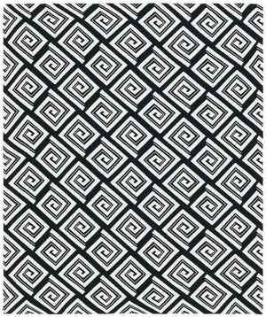 Safavieh Veda Throw Black / Ivory Cotton THR403A-5060