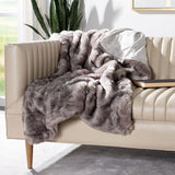 Faux Chinchilla Throw