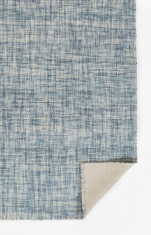 Momeni Thread TH-01 Hand Woven Contemporary Abstract Indoor Area Rug Blue 8' x 11' THREATH-01BLU80B0