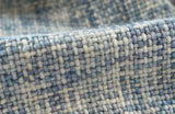 Momeni Thread TH-01 Hand Woven Contemporary Abstract Indoor Area Rug Blue 8' x 11' THREATH-01BLU80B0