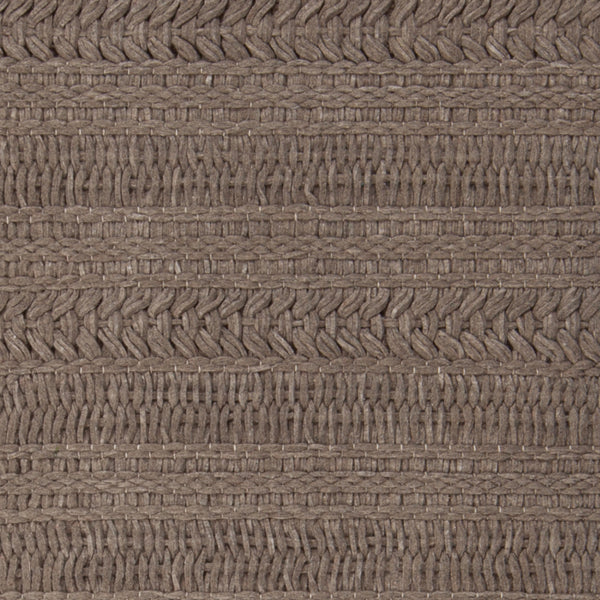 Chandra Rugs Tia 100% Wool Hand-Woven Contemporary Rug Taupe 9' x 13'