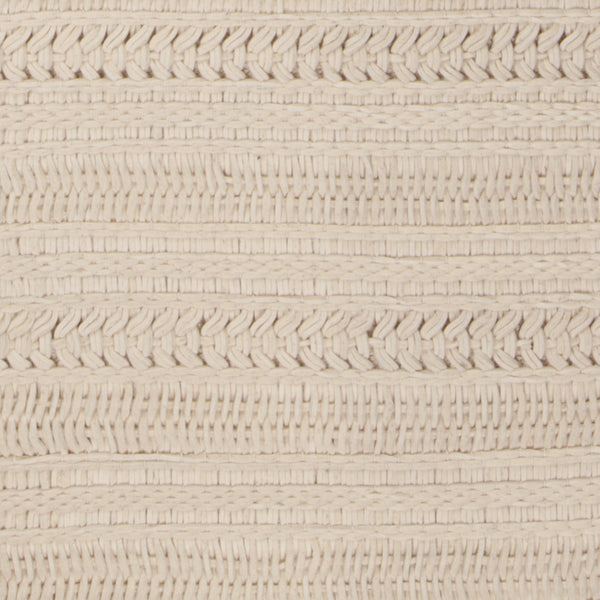 Chandra Rugs Tia 100% Wool Hand-Woven Contemporary Rug White 9' x 13'