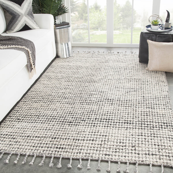 Jaipur Living Perkins Handmade Dot Ivory/ Black Area Rug (9'X13')