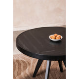 Moe's Home Parq Round Dining Table Black TL-1010-02