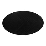 Moe's Home Parq Oval Dining Table Black TL-1019-02