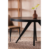 Moe's Home Parq Oval Dining Table Black TL-1019-02