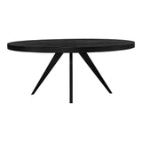 Moe's Home Parq Oval Dining Table Black TL-1019-02