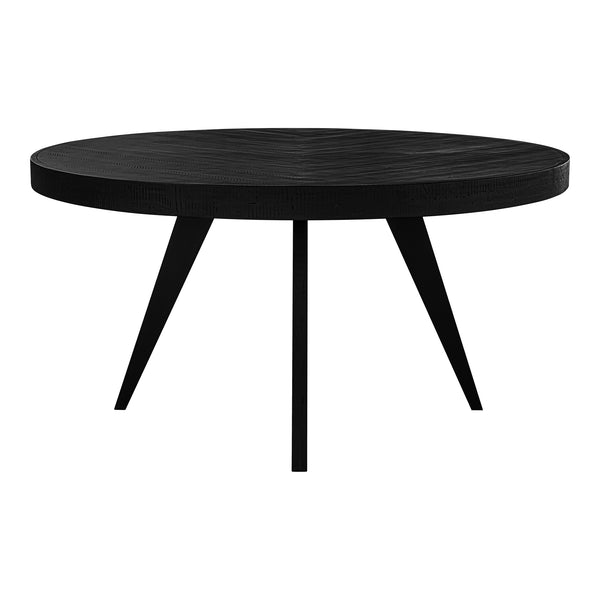 Moe's Home Parq 60In Round Dining Table Black TL-1029-02