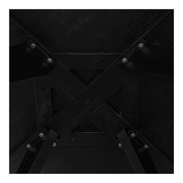 Moe's Home Parq 60In Round Dining Table Black TL-1029-02