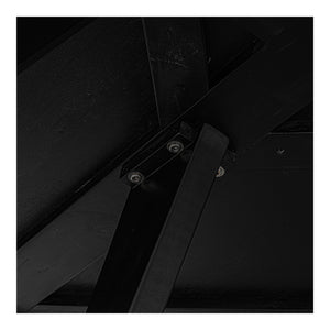 Moe's Home Parq 60In Round Dining Table Black TL-1029-02