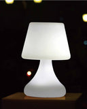 Cosmos Led Table Lamp Speaker White Plastic And Bluetooth Speaker
