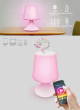 Cloud Led Table Lamp Speaker Pe Plastic And Bluetooth Speaker