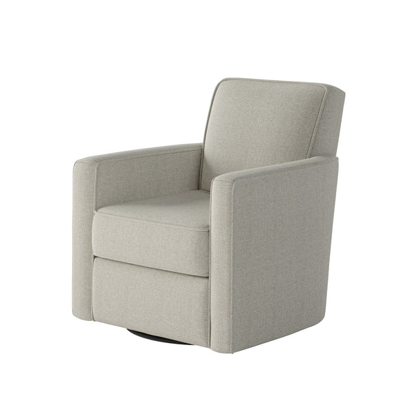 Fusion 402G-C Transitional Swivel Glider Chair 402G-C Invitation Linen Swivel Glider