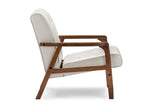 Baxton Studio Mid-Century Masterpieces Club Chair - White