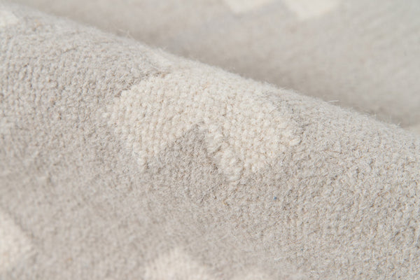 Momeni Novogratz Topanga TOP-1 Hand Woven Contemporary Geometric Indoor Area Rug Grey 7'6" x 9'6" TOPANTOP-1GRY7696