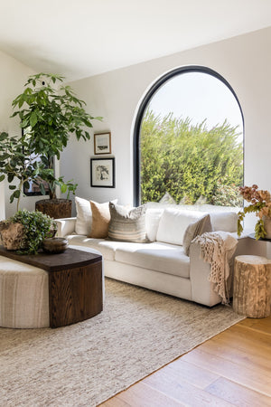 Momeni Pure Salt Torquay TOR-1 Sumack Weave Indoor Area Rug Ivory 10' x 14' TORQUTOR-1IVYA0E0