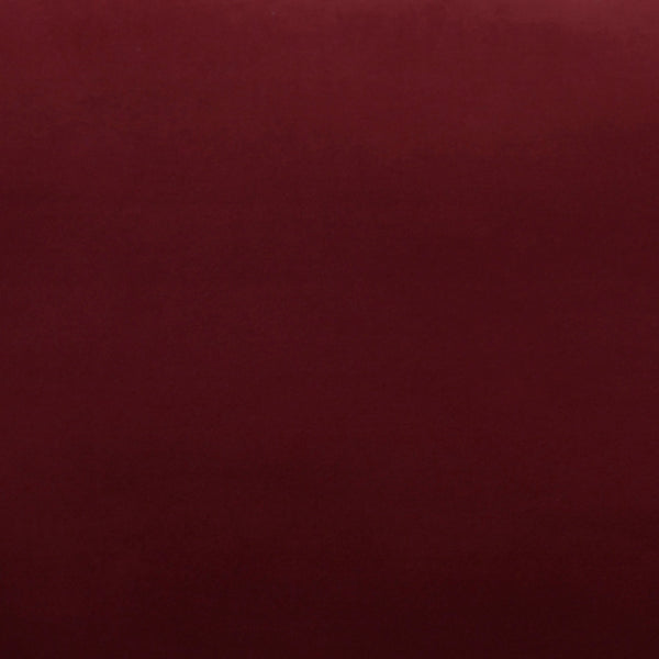 Avery Maroon Velvet Chair With Polished Gold Base