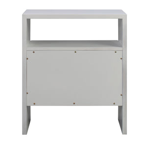 Libre White Nightstand