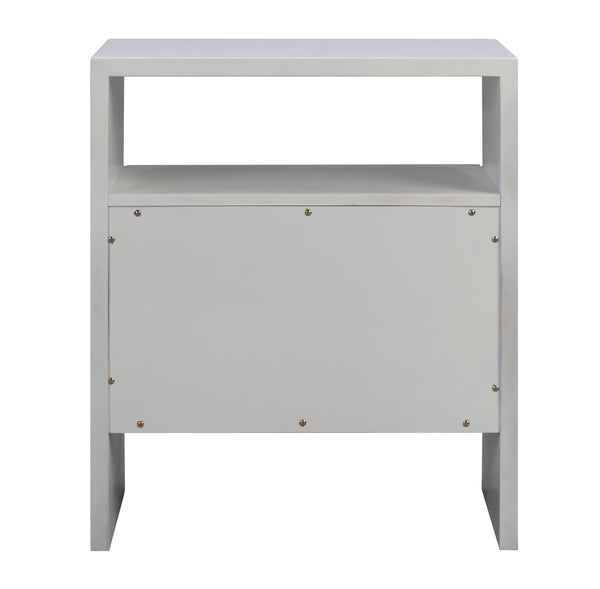Libre White Nightstand