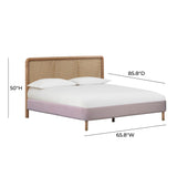 Kavali Blush Queen Bed