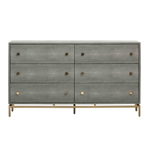 Pesce Shagreen 6 Drawer Dresser