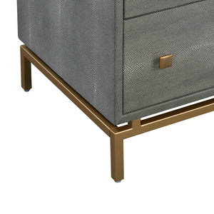 Pesce Shagreen 6 Drawer Dresser