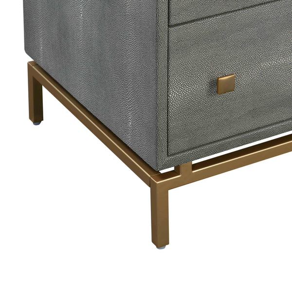 Pesce Shagreen 6 Drawer Dresser