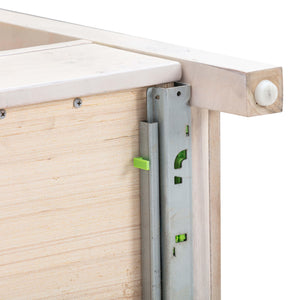 Brandyss White Burl Nightstand White TOV-B54190