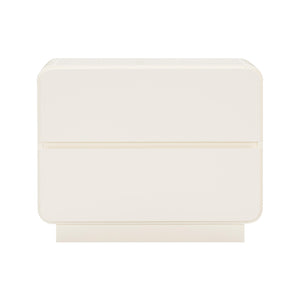 TOV Furniture Sagura Nightstand Cream 28"W x 19"D x 22.2"H