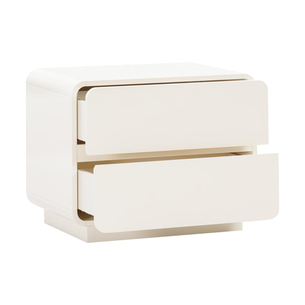 TOV Furniture Sagura Nightstand Cream 28"W x 19"D x 22.2"H