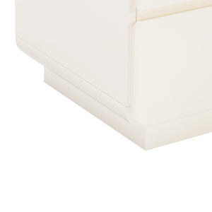 TOV Furniture Sagura Nightstand Cream 28"W x 19"D x 22.2"H