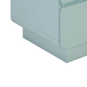 TOV Furniture Sagura 6-Drawer Dresser Blue 56"W x 18"D x 31.6"H