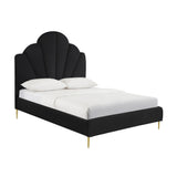 Bianca Velvet Bed in King