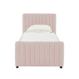 Angela Blush Trundle in Twin