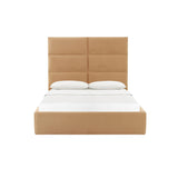 TOV Furniture Eliana Velvet King Bed Honey 