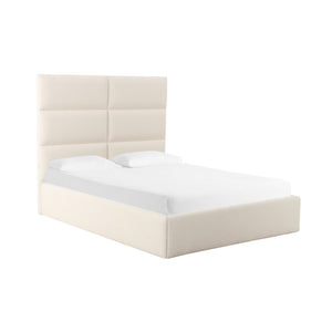 TOV Furniture Eliana Boucle King Bed Cream 