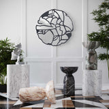 Rue Black Marble Side Table