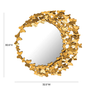 Butterfly Gold Mirror