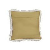 TOV Furniture Emerge Square Accent Pillow Natural 16.9"W x 4.9"D x 16.9"H