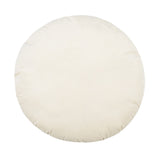 Potter 20" Cream Velvet Pillow