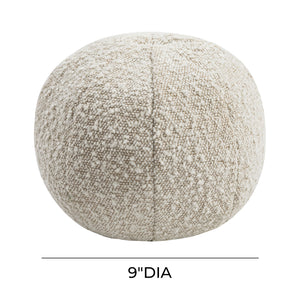 Boba 9" Beige Boucle Pillow