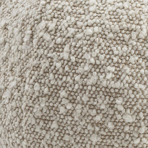 Boba 14" Beige Boucle Pillow