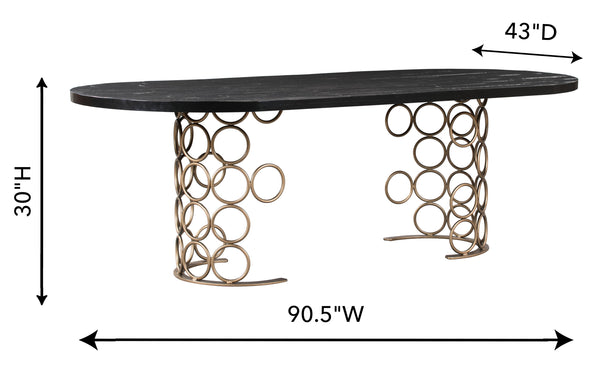 Haute Navy Velvet Chair